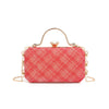 Crossbody Red Cocktail Clutch Bag