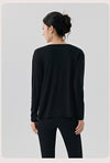 Slit Hemline Yoga Top
