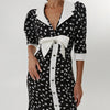 Polo Collar Bow Dress