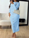 Autumn Elegant Maxi Dress