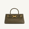 Woven Gold X Handbag
