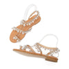 Pearl & Diamond Sandals