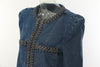 Padded Shoulder Denim Jacket