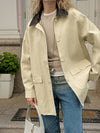 Retro Contrast Casual Jacket