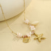 Summer Shell Starfish Necklace