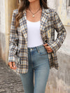 College Season Plaid Jacket