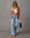 Cocoa Yacht Club Loose Stitch Wide Leg Jeans