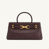 Woven Gold X Handbag
