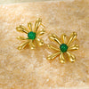 Exquisite Natural Stone Studs Earrings