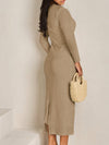 Autumn Elegant Maxi Dress