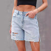 Cocoa Yacht Club Water Washed Side Slit Shorts