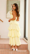 Backless Tiered Dress