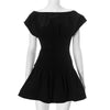 Solid Waist Slim Fit Dress