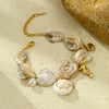 Shell & Pearl Bracelet