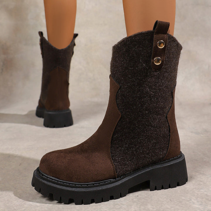 Brown Suede