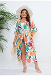 Bohemian Loose Printed Beach Shawl