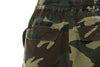 Camouflage Three Dimensional Zipper Pocket Mid Length Skirt