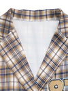 College Season Plaid Jacket