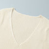 Solid Color Knitwear Dress