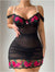 Supply Sexy Lace See through Embroidery Skinny Hip Skirt Sexy Lingerie