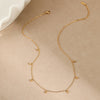 Minimalist Water Drop Tassel Necklace