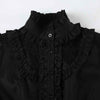 Dark Palace Lace Stitch Shirt
