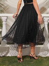 Elegant Mesh Skirt