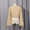 Diamond Inlaid High Waist Slimming Wide Leg Pants