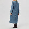 Cocoa Yacht Club Velvet Lining Cotton Padded Denim Coat