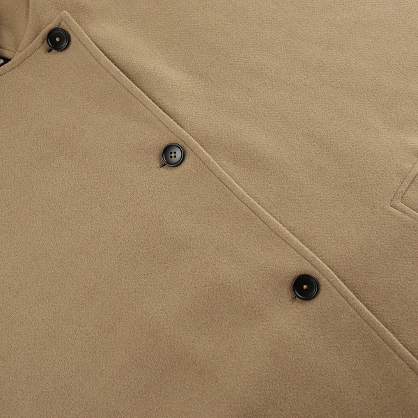Brown Batwing Cardigan Coat