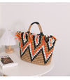 Loose Edge Straw Bag