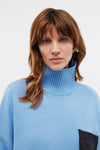 Knitted Loose Turtleneck Women Sweater