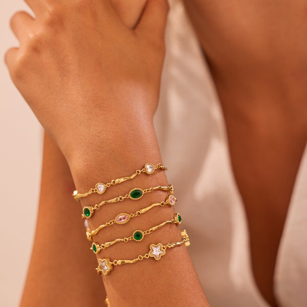 Multi Color Zircon Bracelet