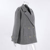 Casual Laid Back All Match Mid Length Wool Blazer