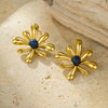 Exquisite Natural Stone Studs Earrings
