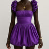 Halter Tube Top Sleeveless Short Dress