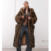 Chocolate Hooded Trench Coat
