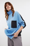 Knitted Loose Turtleneck Women Sweater