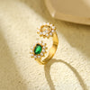 French Entry Lux Open Ring