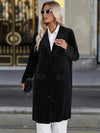 Velvet Trench Coat