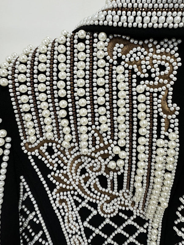 Beads & Rhinestones Short Jacket