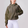 Yoga Wear Hooded Sweater