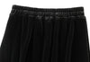 Velvet Fishtail Sequined Skirt