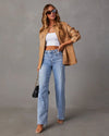 Cocoa Yacht Club Loose Stitch Wide Leg Jeans