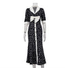 Polo Collar Bow Dress