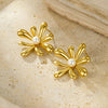 Exquisite Natural Stone Studs Earrings