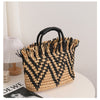 Loose Edge Straw Bag