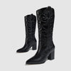 Metallic Western Boots