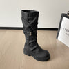 Platform Long Boots