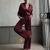 Satin Casual Shirt & Pants